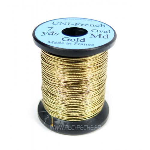 Tinsel UNI French Oval Gold