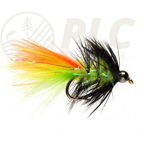 Mouche FULLING MILL Mini Shimmer Bugger Fire Tiger H8