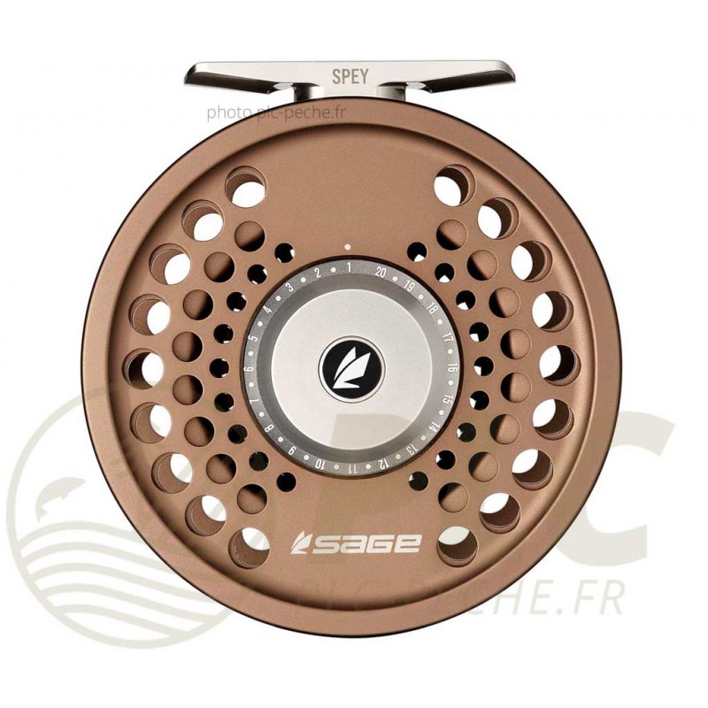 Moulinet SAGE SPEY II Bronze frein