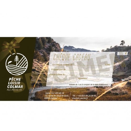 Chèque cadeau 150€