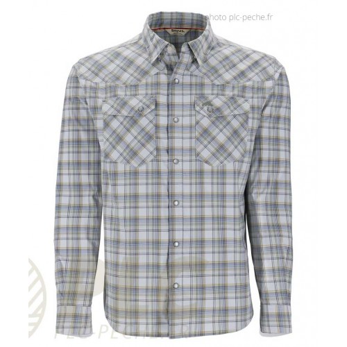 M's SIMMS Brackett LS Shirt Streling