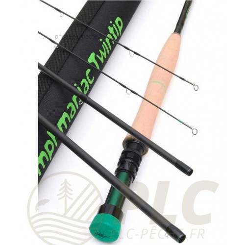 Canne à Mouche VISION Nymphmaniac Twintip 10'9 soie de 4 Cork