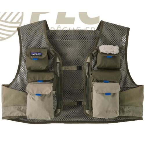 Gilet mouche PATAGONIA Stealth Pack Vest River Rock Green