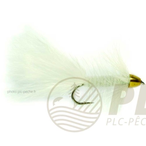 Mouche FULLING MILL G/B Woolly Bugg White S10