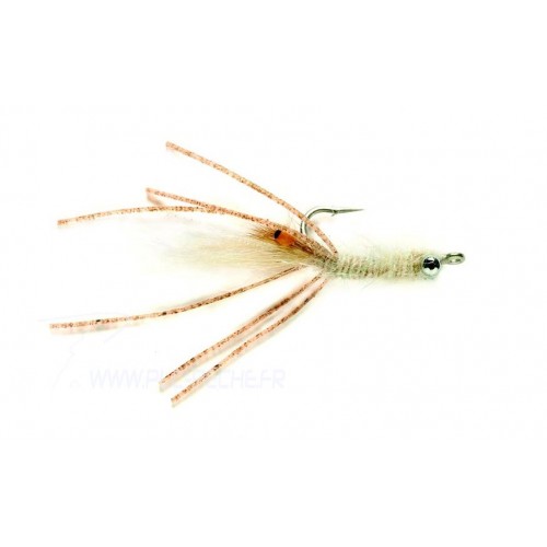 Mouche Mer FULLING MILL Bonefish Cuban Shrimp Tan