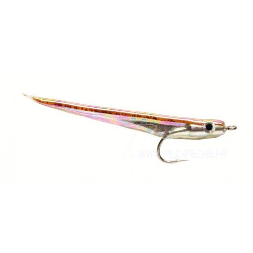 Mouche Mer Bonefish FULLING MILL Softy Minnow Brown