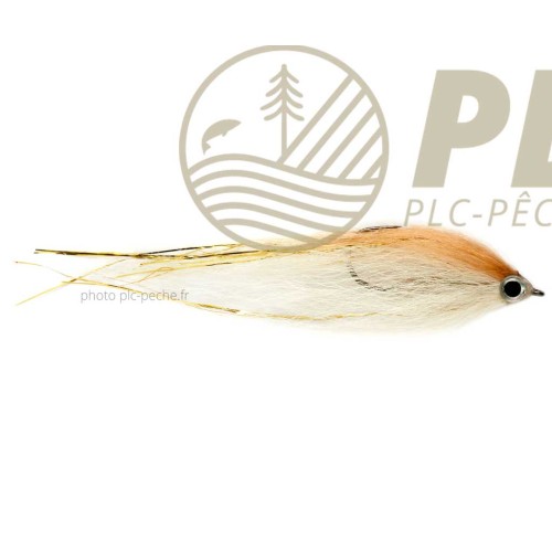 Mouche FULLING Daz's BB Tan and White S2/0