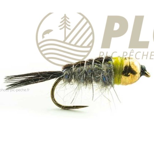 Mouche DEVAUX Nymphe Bille Tungstène JBNT17 H10