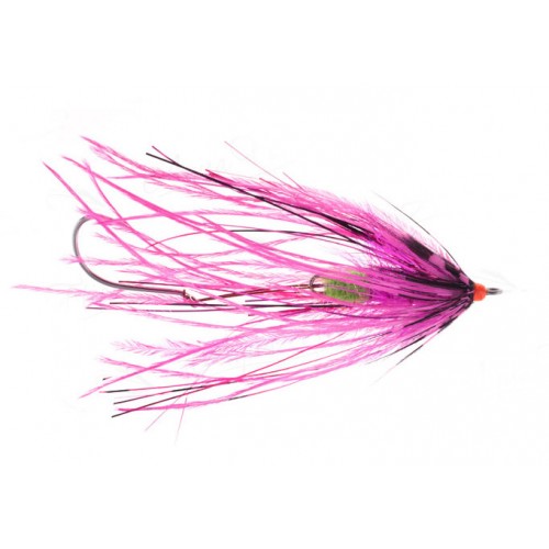 Mouche steelhead intruder fish taco pink