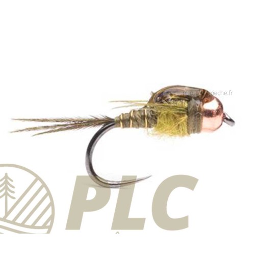 Mouche Nymphe Tung DEVAUX JBNT55 H16 BL