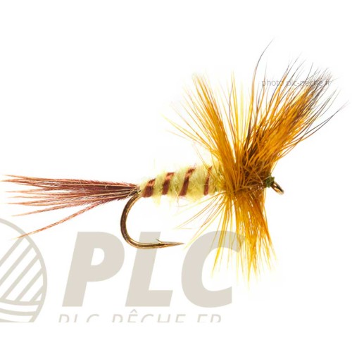Mouche Nymph FULLING MILL Jackie's Yellow Olive S10