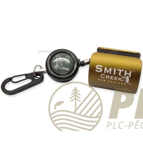 Porte canne Smith Creek rod clip™ + Green avec Zinger