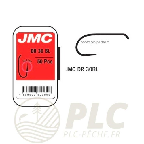 Hameçon mouche DR 30 BL JMC Mouches sèches