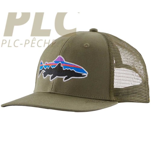 Casquette PATAGONIA Fitz Trout Trucker Hat Basin Green