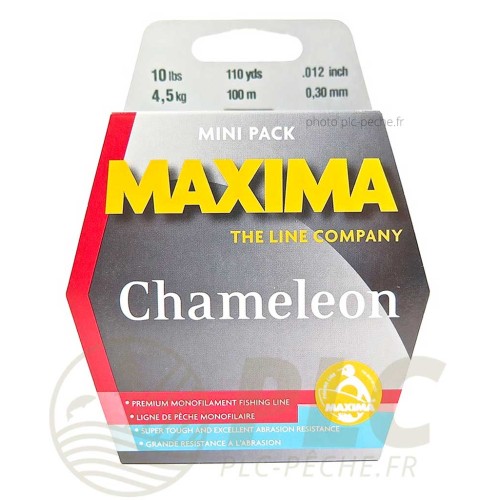Fils nylon MAXIMA Chameleon 100m