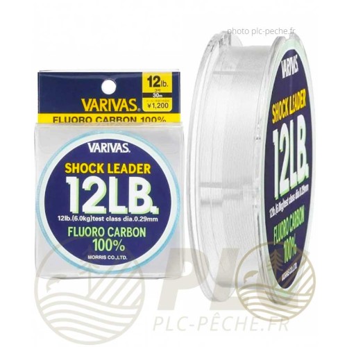 Fils Shock Leader Fluorocarbon 100% VARIVAS 30M