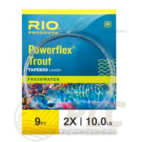 Bas de ligne RIO Powerflex 9' (2,70m)