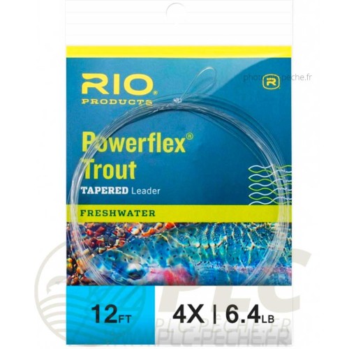 Bas de ligne Rio Powerflex 12´ (3,70m)