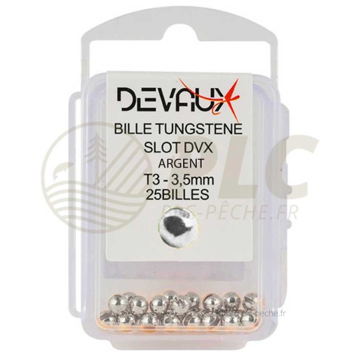 Billes Tungstene Slot DEVAUX Argent