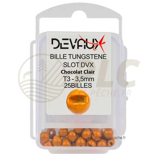 Billes Tungstene Slot DEVAUX Chocolat Clair