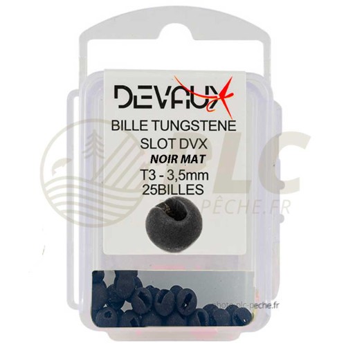 Billes Tungstene Slot DEVAUX Noir Mat