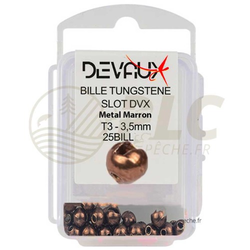 Billes Tungstene Slot DEVAUX Metal Marron