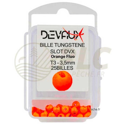 Billes Tungstene Slot DEVAUX Orange Fluo