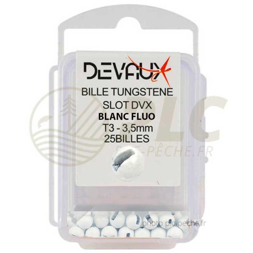 Billes Tungstene Slot DEVAUX Blanc Fluo