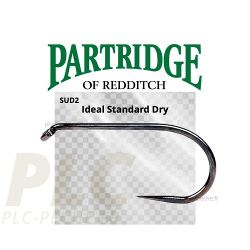 Hameçon mouche PARTRIDGE Ideal Standard Dry
