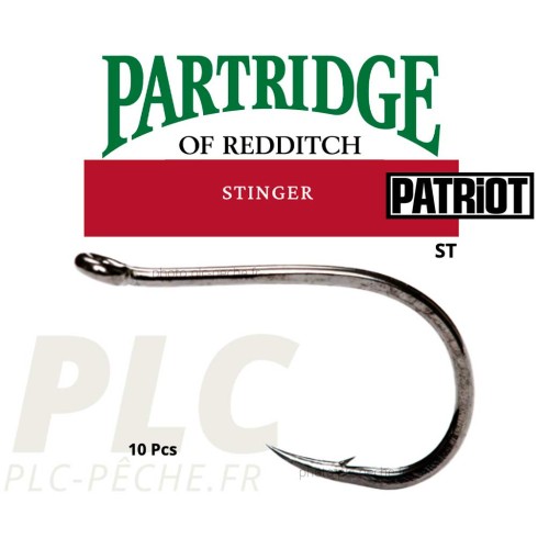 Hameçon mouche PARTRIDGE Patriot Salmon Stinger ST