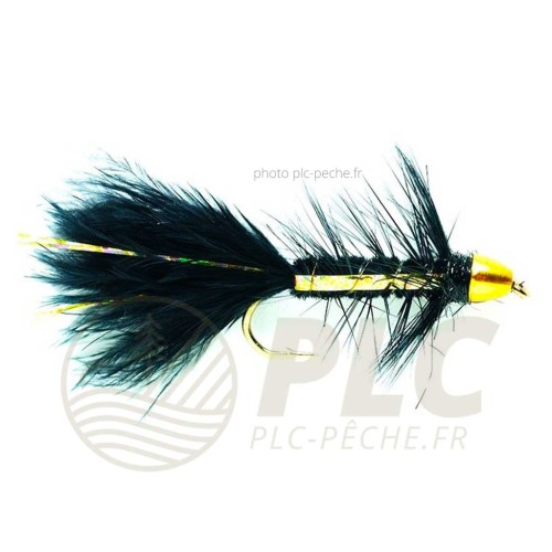 Mouche FULLING MILL Streamer Golden Bullet Black Flash