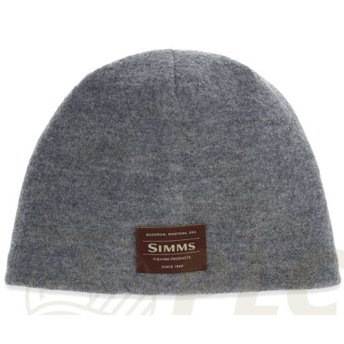 Bonnet SIMMS Hayward Wool Beanie Gunmetal