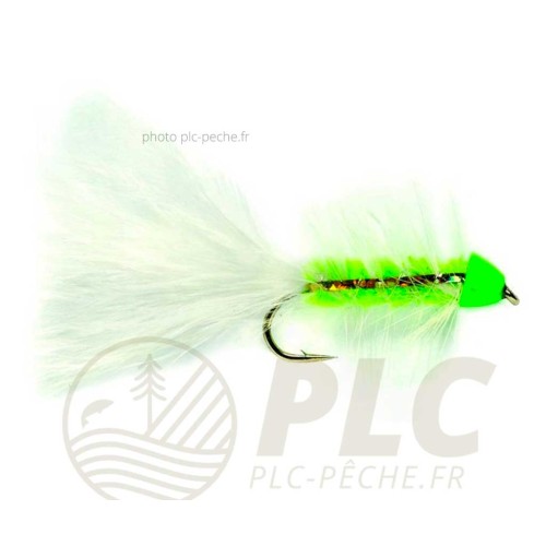 Mouche Streamer FULLING MILL Bullet Chartreuse