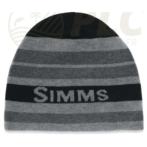 Bonnet SIMMS Everyday Beanie Carbon Stripe