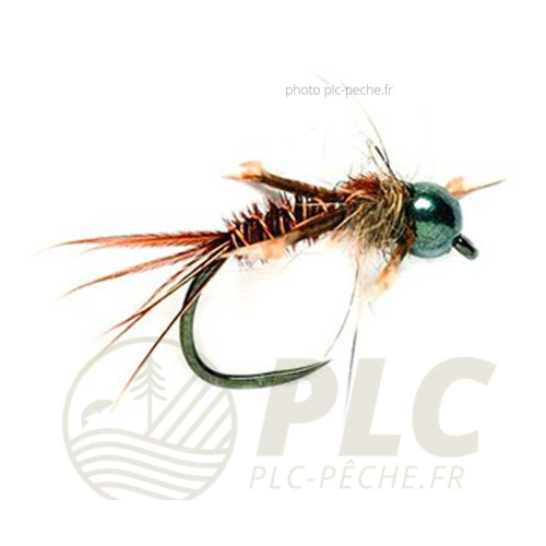 Mouches FULLING MILL Czech Pt Black Tungsten B/L