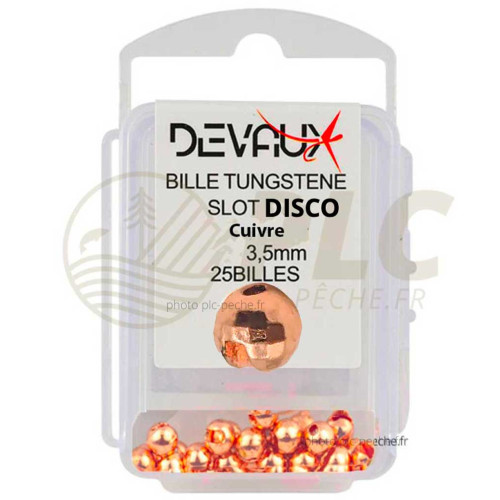 Billes Tungstene Slot Disco DEVAUX Cuivre