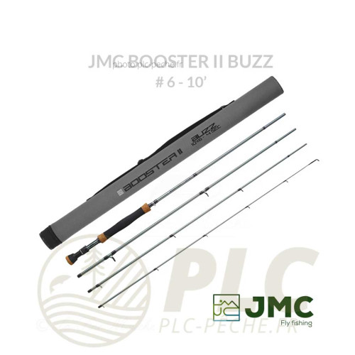 Canne JMC Booster II Buzz 10' soie 6 - 4 Brins