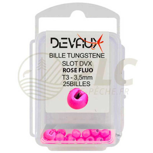 Billes Tungstene Slot DEVAUX Rose Fluo