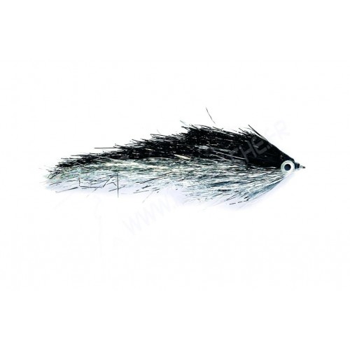 Mouche brochet black sparkler 6/0 FULLINGMILL