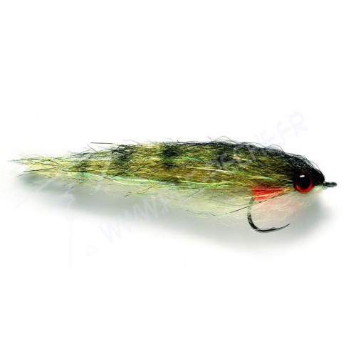 Mouche brochet dougie's b/fish perch 4/0 FULLINGMILL