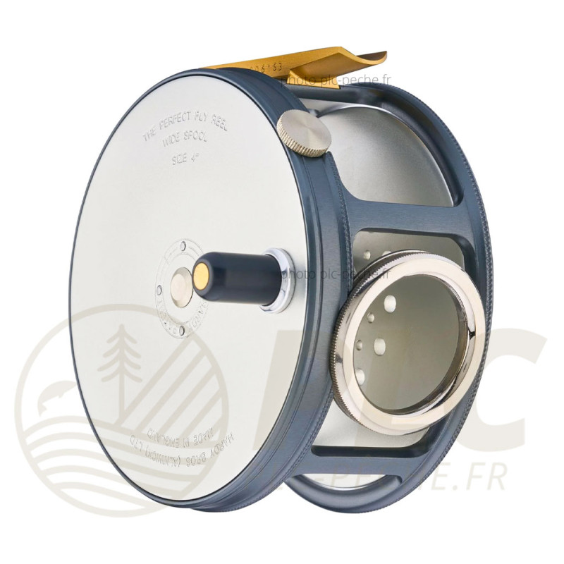 Moulinet Mouche Hardy 1921 Wide Spool Perfect RH 4" handle