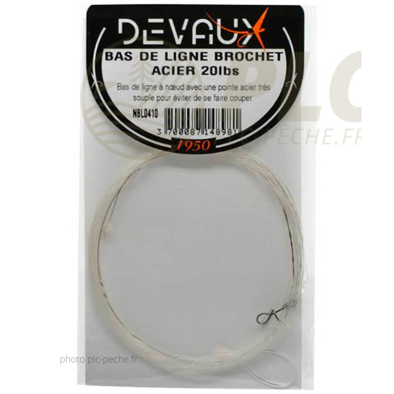 Bas de ligne Acier Brochet  DEVAUX