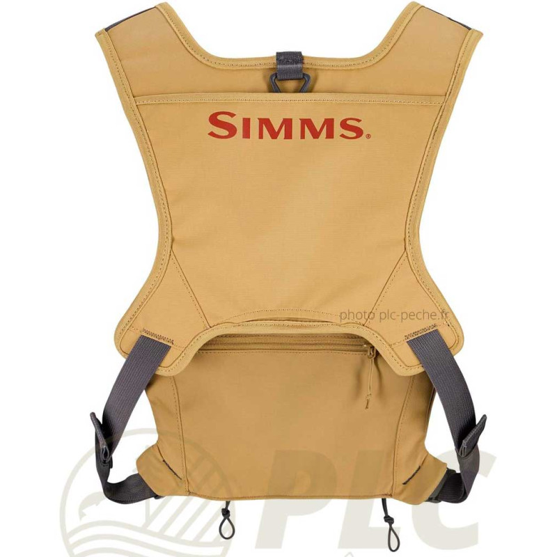 Chest Pack SIMMS Tributary Bistre rear