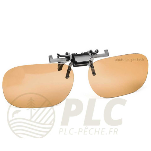 Clip Lunette DEVAUX Polarisant Vuxun 100 Verre Brun