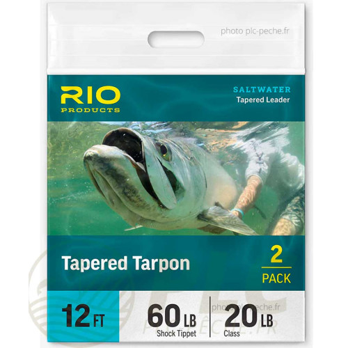Bas de ligne RIO Tapered Tarpon Fluorocarbon