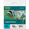 Bas de ligne RIO Tapered Tarpon Fluorocarbon