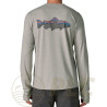 Tee Shirt PATAGONIA Men's Long Sleeved Capilene Cool Sun Shirt rear