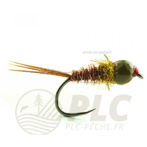 Mouche Nymphe Tung DEVAUX JBNT39 H16 BL