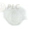 Chenille Long Ice Hackle FLY SCENE White