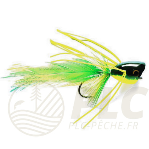 Mouche FULLING MILL Bass Popper Frog